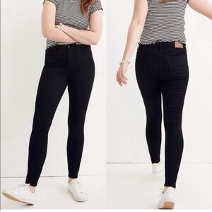 Madewell Women's Roadtripper Black Skinny Jeans